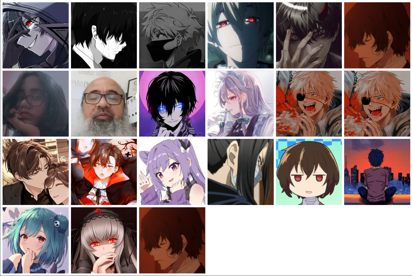 avatar gallery example